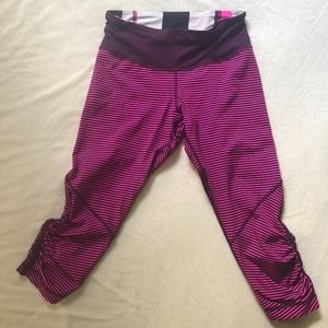 Lululemon run for your life crop